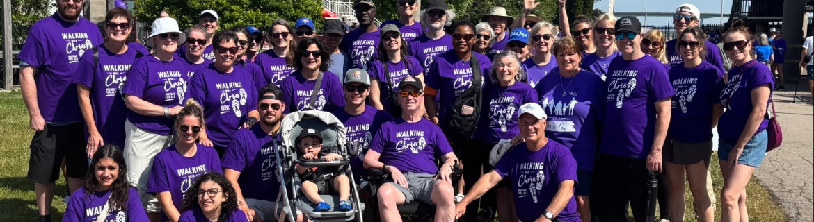 Walking with Chris May to End ALS Banner Image