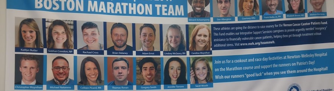 I’m running in honor of all those I’ve known who battled cancer. Banner Image