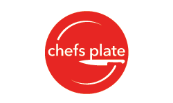 Chef's plate logo