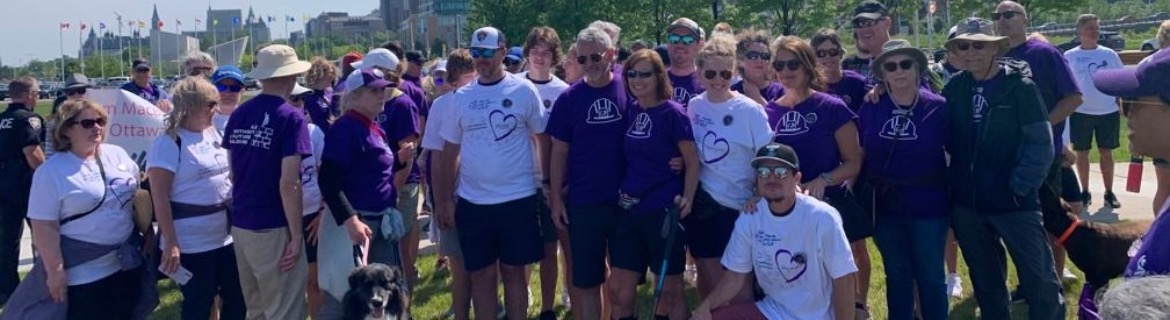 Tony and Carolyn walk for ALS research Banner Image