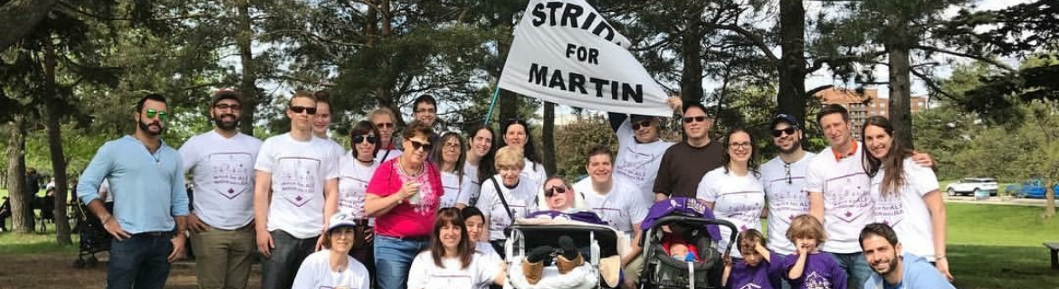 Strides for Martin - David's Page Banner Image