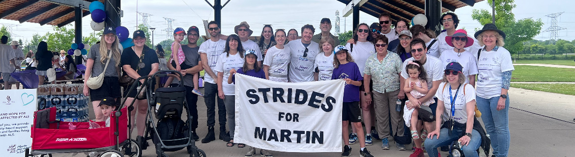 Strides for Martin Banner Image