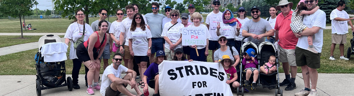 Strides for Martin Banner Image