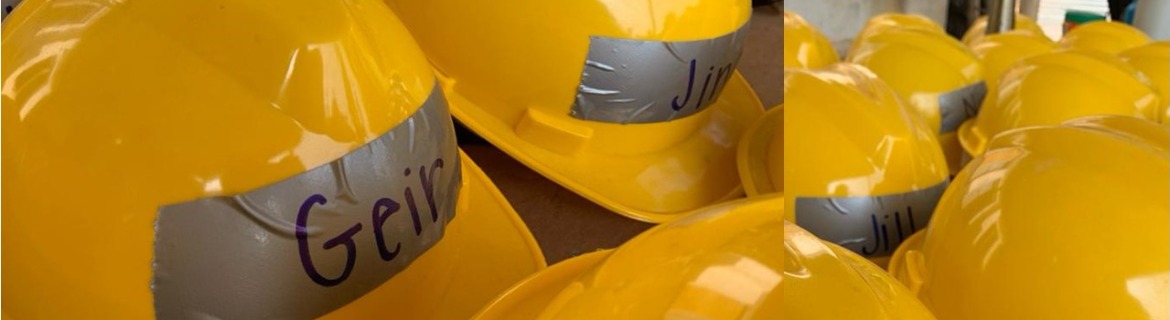 Hard hat on, ready to build education Banner Image